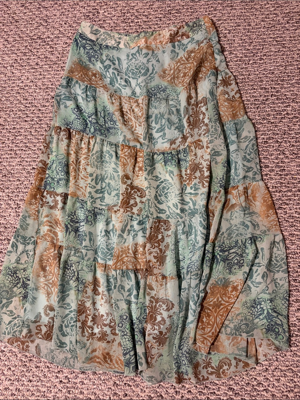 Long Boho Skirt